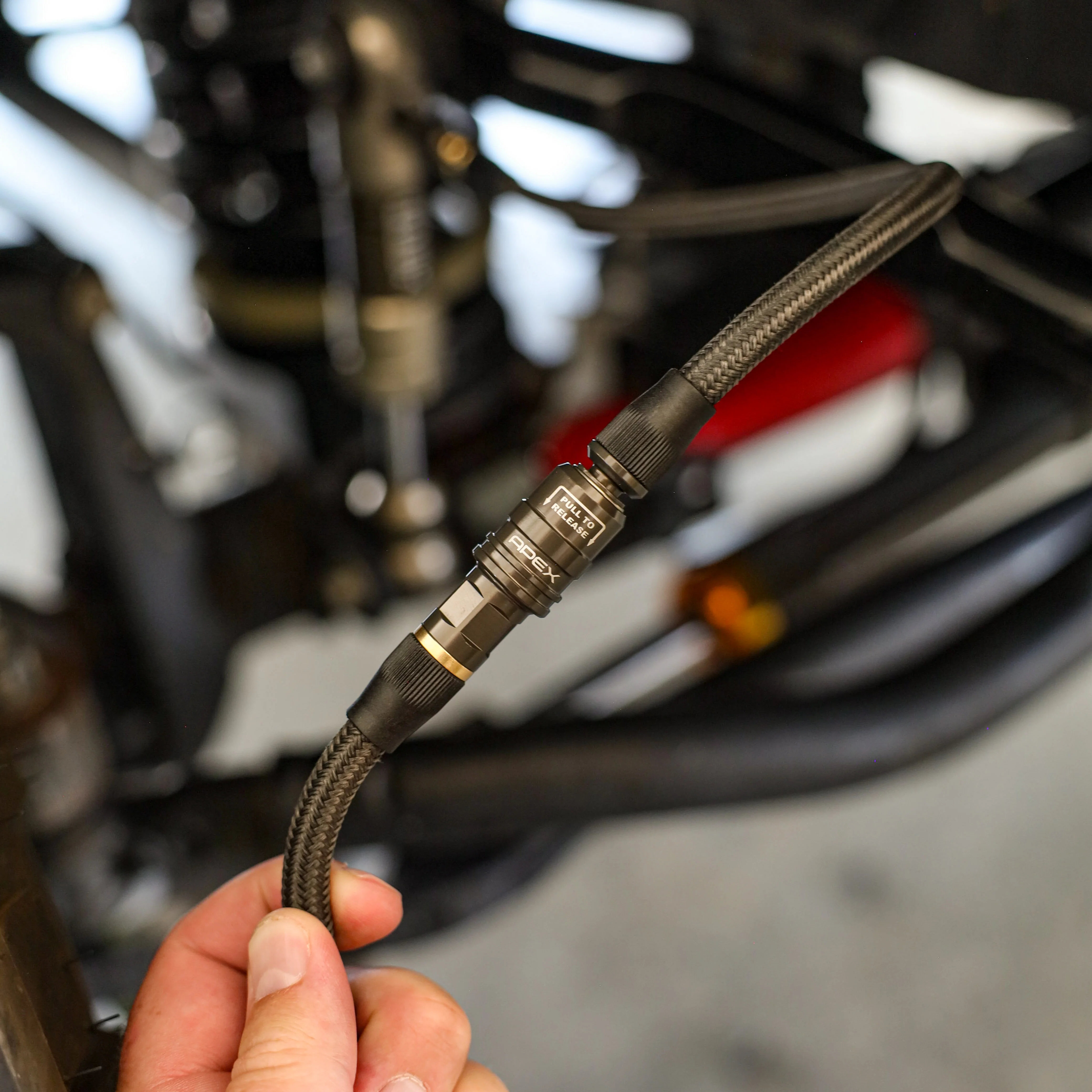 Compact Quick Coupler to APEX Nylon Braided Hose - Image 3